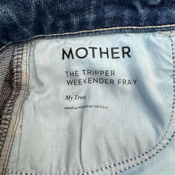 EUC Mother Women's The Tripper Weekender Fray Size 25 Color: My Treat - Picture 6 of 8
